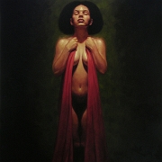 Standing In The Light<br>24x36 inch<br>oil on canvas<br>no frame<br>$8,000