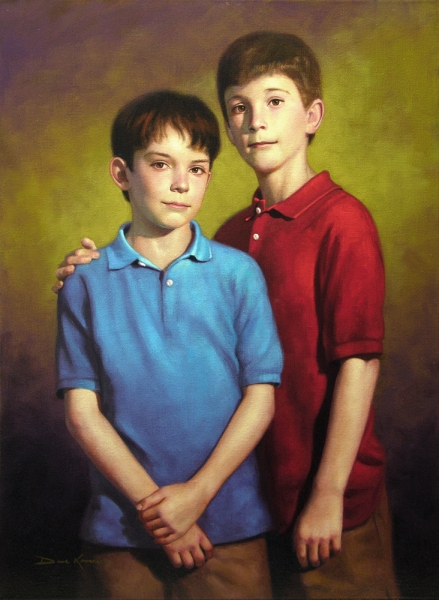 Portrait of James and Will